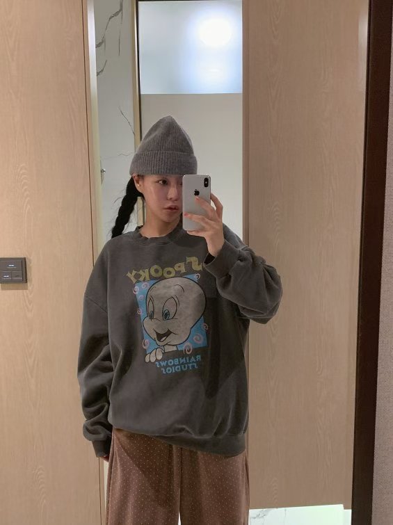 “SPOOKY”洗水衛衣