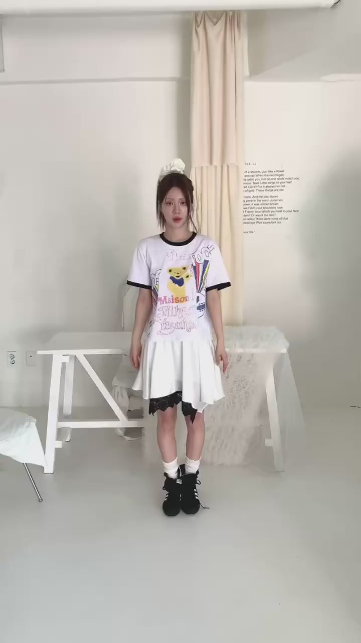 不規則腳𢇁質長裙