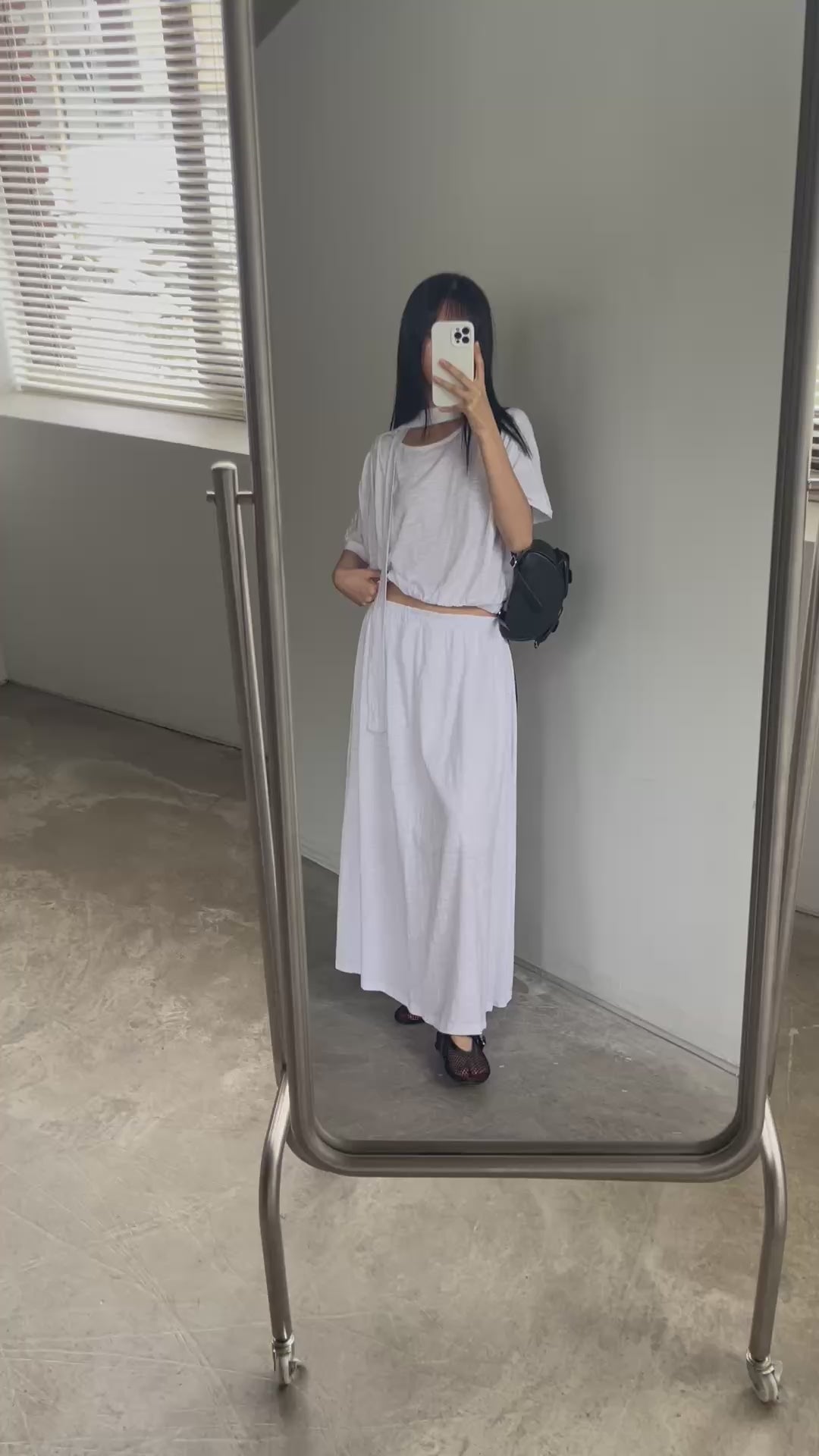 純棉長裙(set裝可另購純棉連帶Tee)